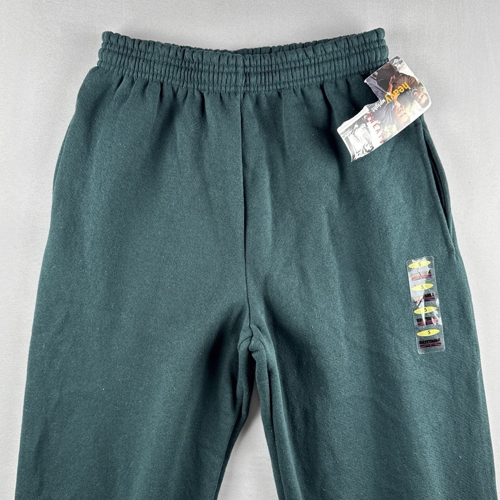 Vintage 90s Sweatpants Joggers NWT Forest Green Size S Britannia